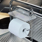 Chic Wall-Mounted Toilet Paper Organizer with Shelf
