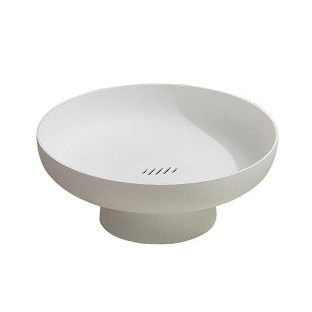 Elegant Multi-Colored Fruit Display Bowl