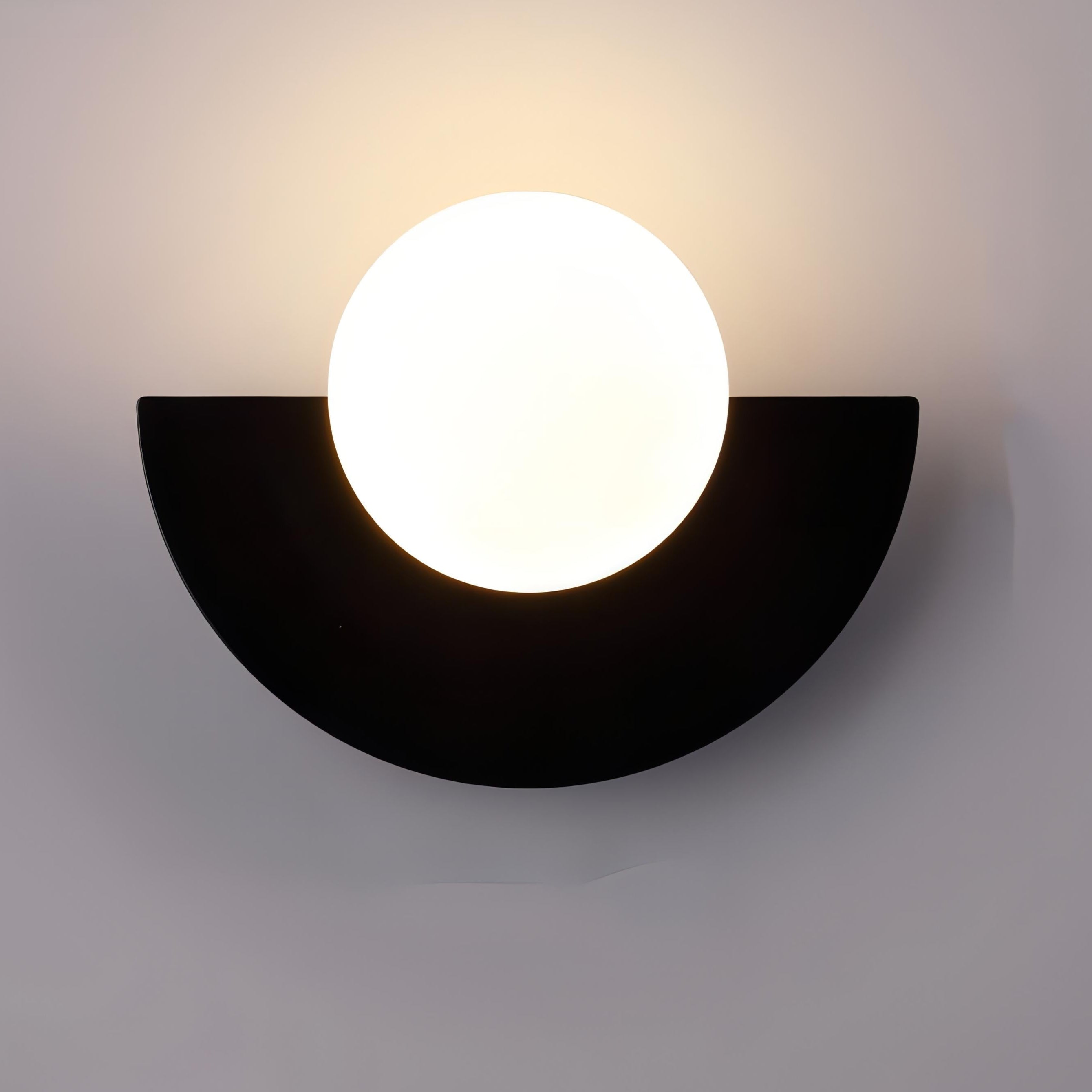 Semicircular Wall Light in Nordic Style