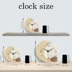 Contemporary Minimalist Wall Clock – Silent Quartz Movement