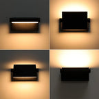 Motion Sensor Wall Lamp for Outdoor Use – 24W LED, IP65 Waterproof