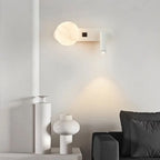 Modern Nordic Bedside Dual Wall Light - LunarBeam Style