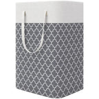 75L Waterproof Laundry Basket - Foldable Fabric Hamper with Handles