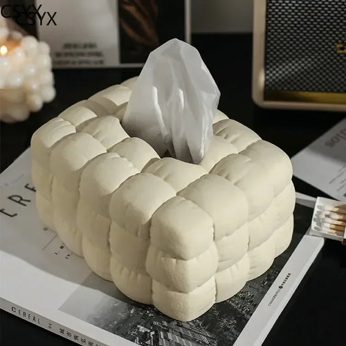 Charming Ceramic Tissue Dispenser with Easy-Access Design