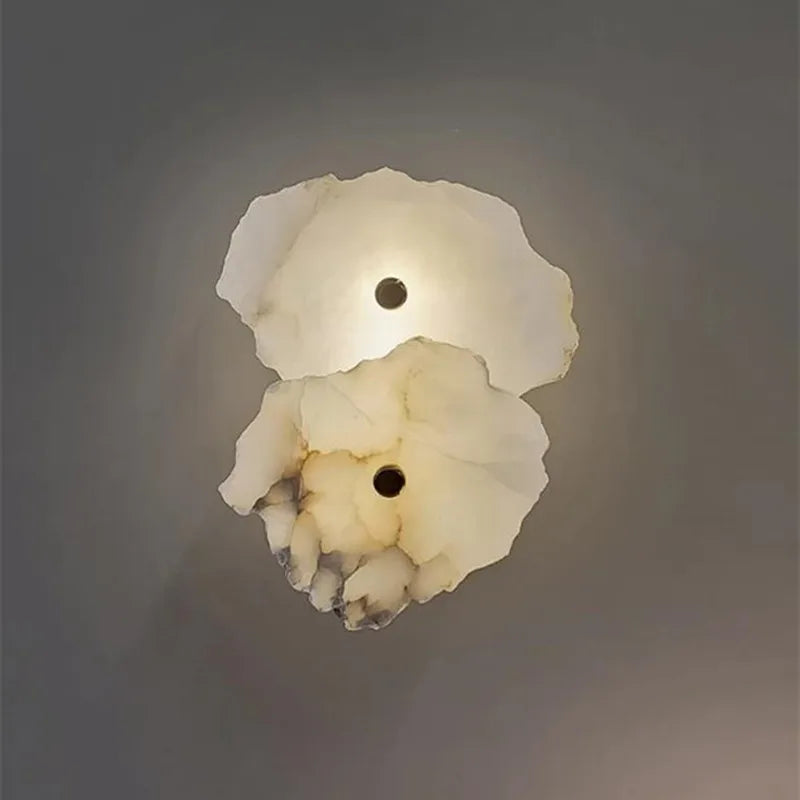 Modern LED Wall Sconce in Organic Shape – Decorative Lighting Fixture