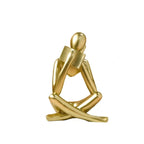 Elegant Literary Sculpture for Thoughtful Spaces