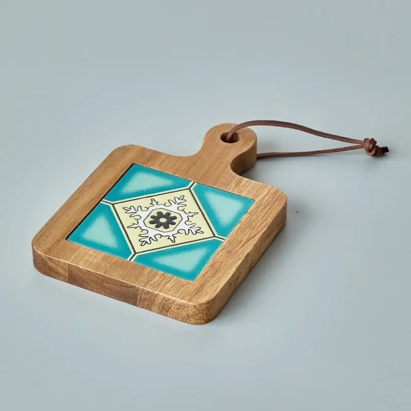 Chic Wooden Coaster Tray for Your Kitchen
