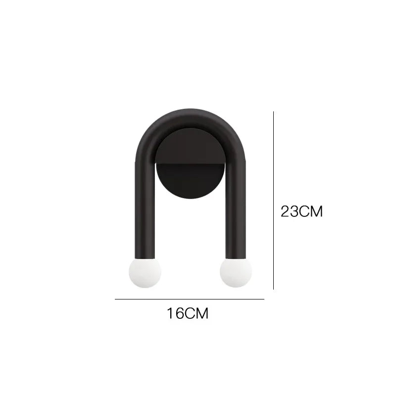 Nordic Minimalist LED Wall Light – Contemporary Arcus Style