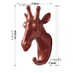 Whimsical Wildlife Wall Hooks for Stylish Organization