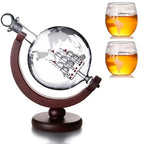 Sophisticated Glass Decanter and Tumbler Set