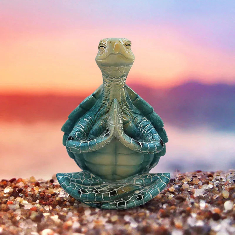 Zen Harmony Turtle Sculpture