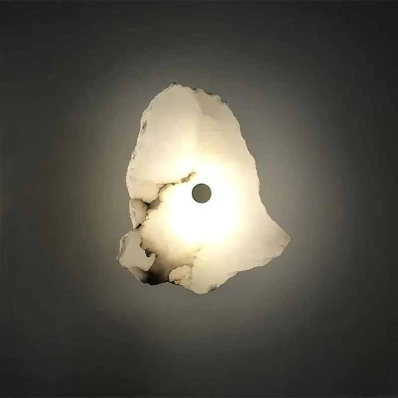 Modern LED Wall Sconce in Organic Shape – Decorative Lighting Fixture
