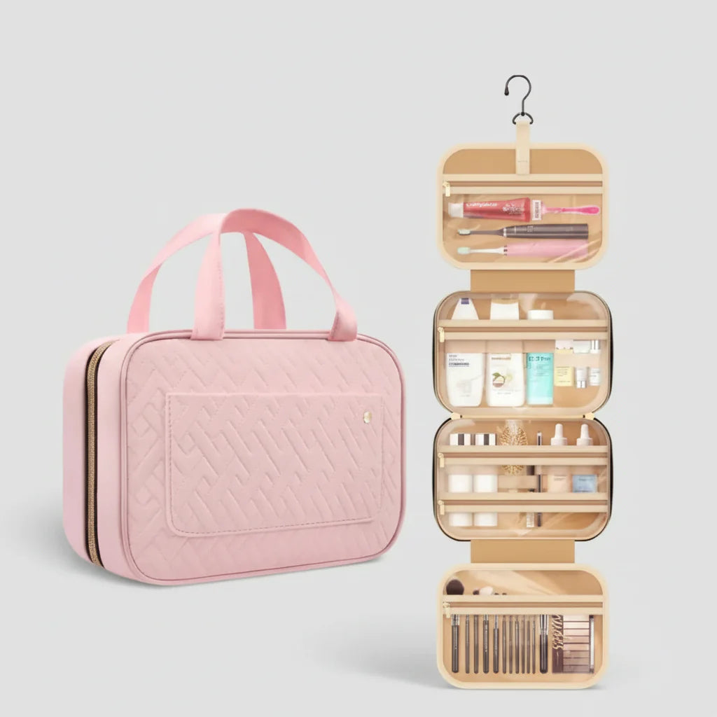 Hanging Organizer for Travel Cosmetics – Makeup Bag for Mother's Day