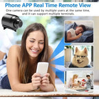 Indoor Mini WiFi Surveillance Camera - HD Smart Security Device