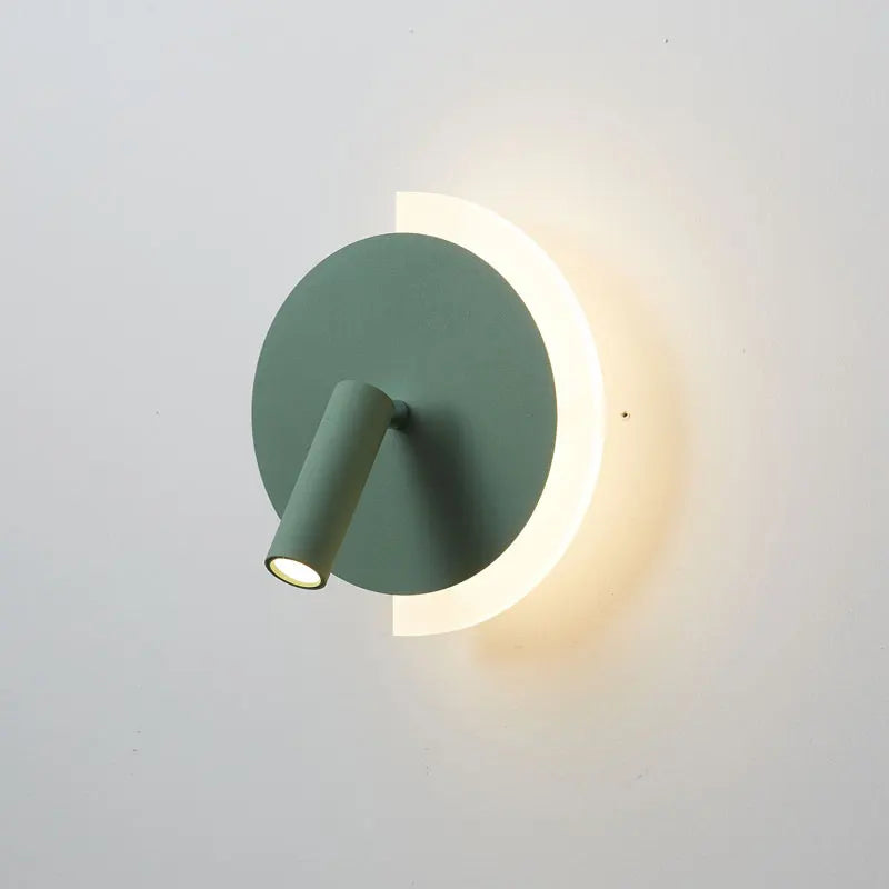 Contemporary LED Wall Lamp for Bedside Use