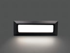 Rectangular Wall-Mounted Outdoor LED Step Lighting Fixture