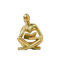 Elegant Literary Sculpture for Thoughtful Spaces