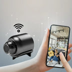Indoor Mini WiFi Surveillance Camera - HD Smart Security Device