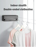 Versatile Folding Clothesline for Efficient Spaces