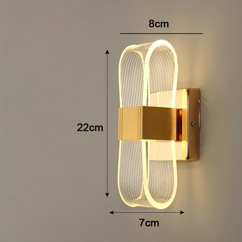 Contemporary Decorative Light – Aluminium LED Wall Fixture