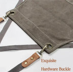 Unisex Canvas Apron for Chefs and Kitchen Work