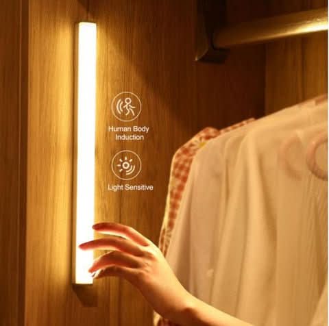LED Light Fixture with Motion Sensor – Adjustable Length Choices