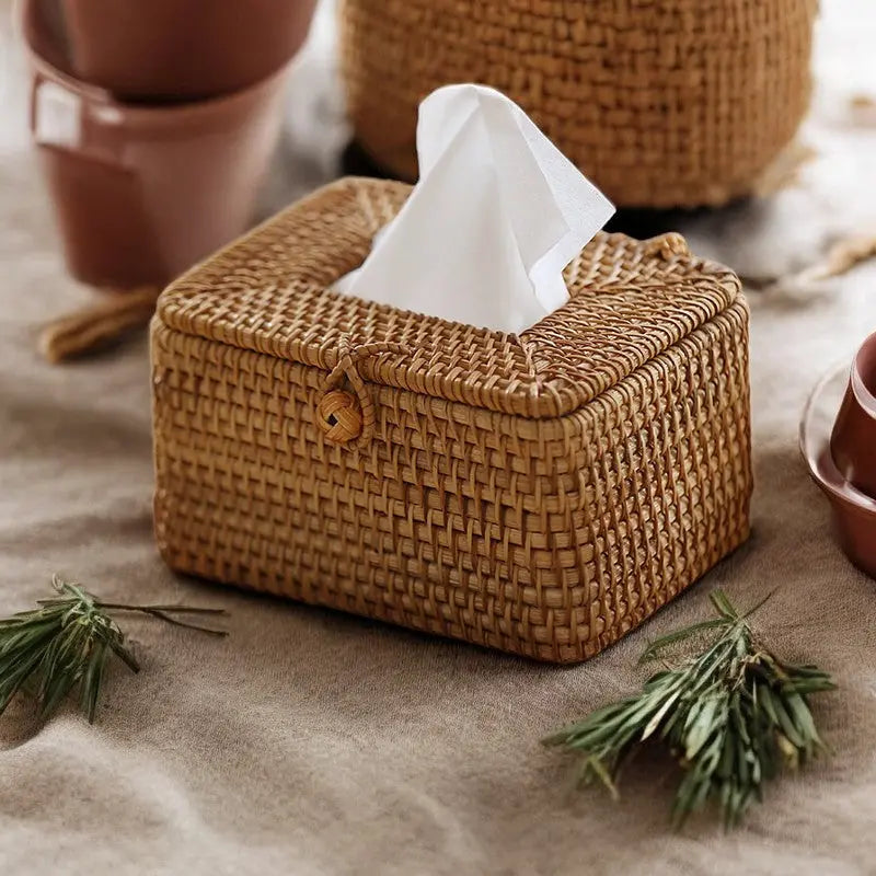 Nature's Embrace Artisan Tissue Holder
