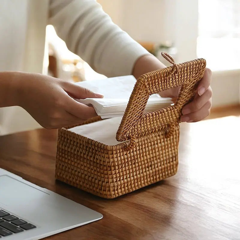 Nature's Embrace Artisan Tissue Holder