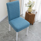 Embossed Oval Knit Chair Cover – Elegant Design
