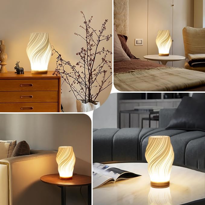 Sculptural Dimmable LED Desk Lamp