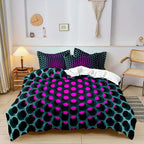 Tranquil Dreamscape 3-Piece Bedding Ensemble