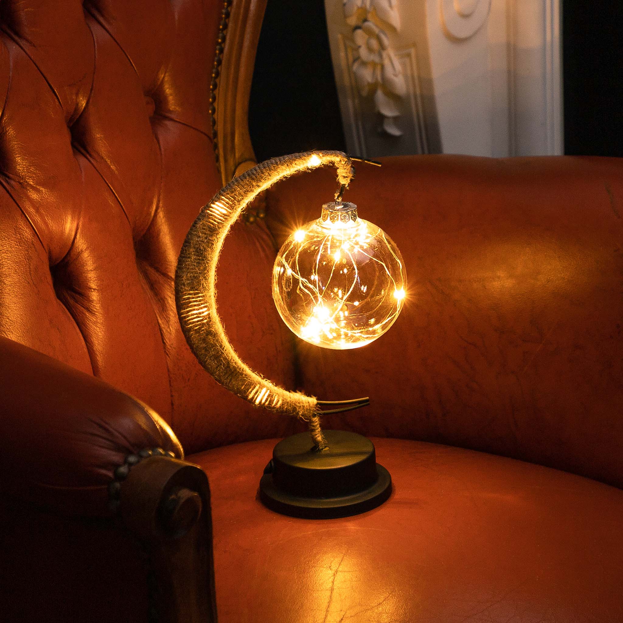 Enchanting Portable Lamp with Warm Glow