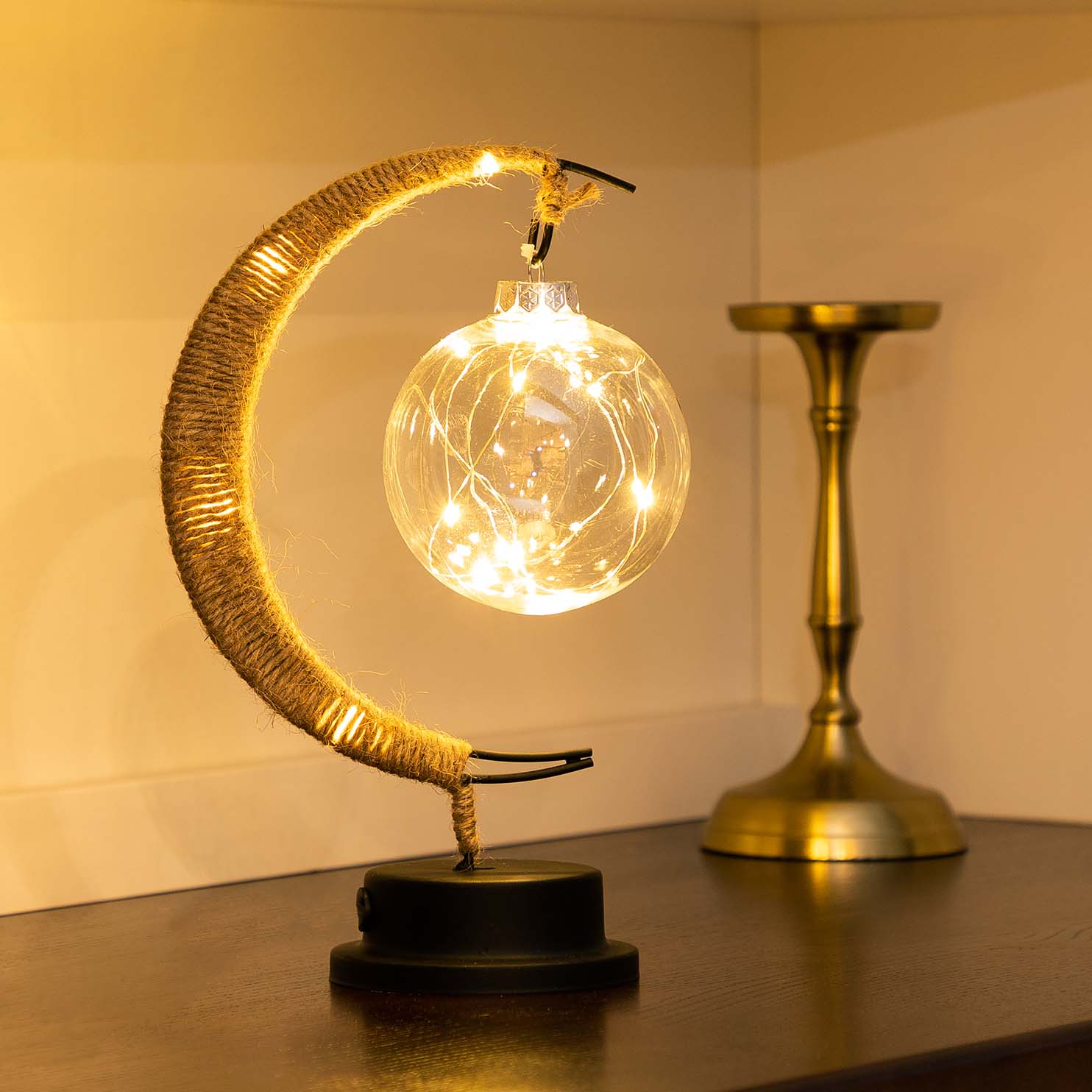 Enchanting Portable Lamp with Warm Glow