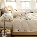Tranquil Haven Cotton Duvet Cover Ensemble