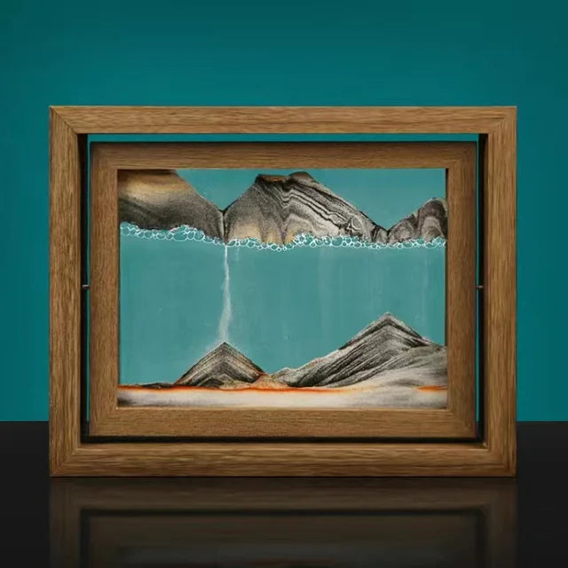 CalmWave Glass Serenity Sculpture