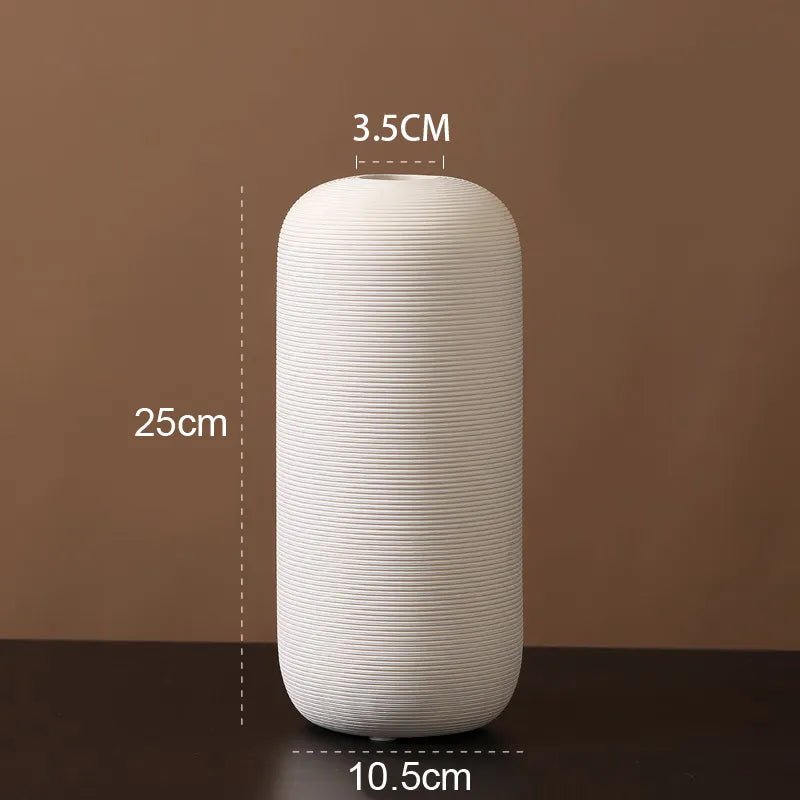 Tranquil Touch Ceramic Vase