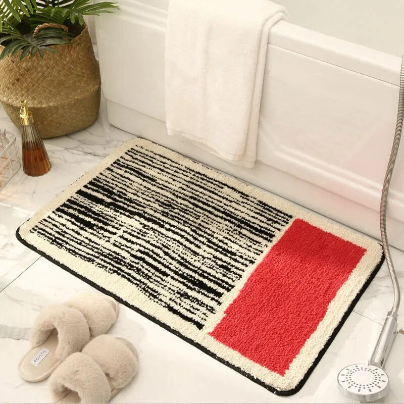 Elegant Non-Skid Bath Rug for Ultimate Comfort