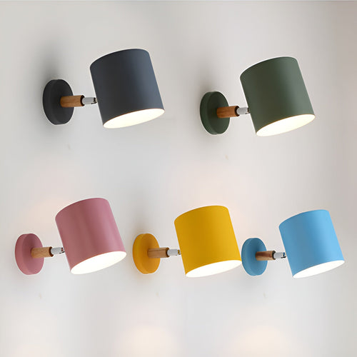 Charming Pastel-Infused Wall Light