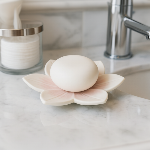 Blossom Breeze Elegant Ceramic Catch-All Dish