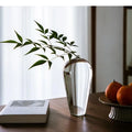 Elegant Clear Glass Flower Holder