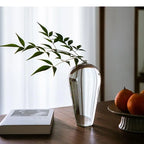Elegant Clear Glass Flower Holder