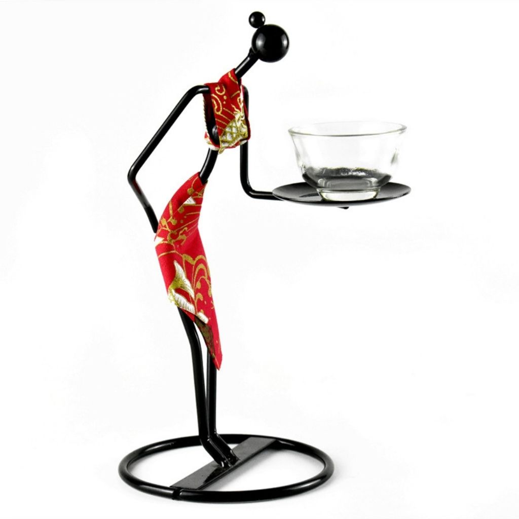 Elegant Cultural Tea Display Set for Home Décor