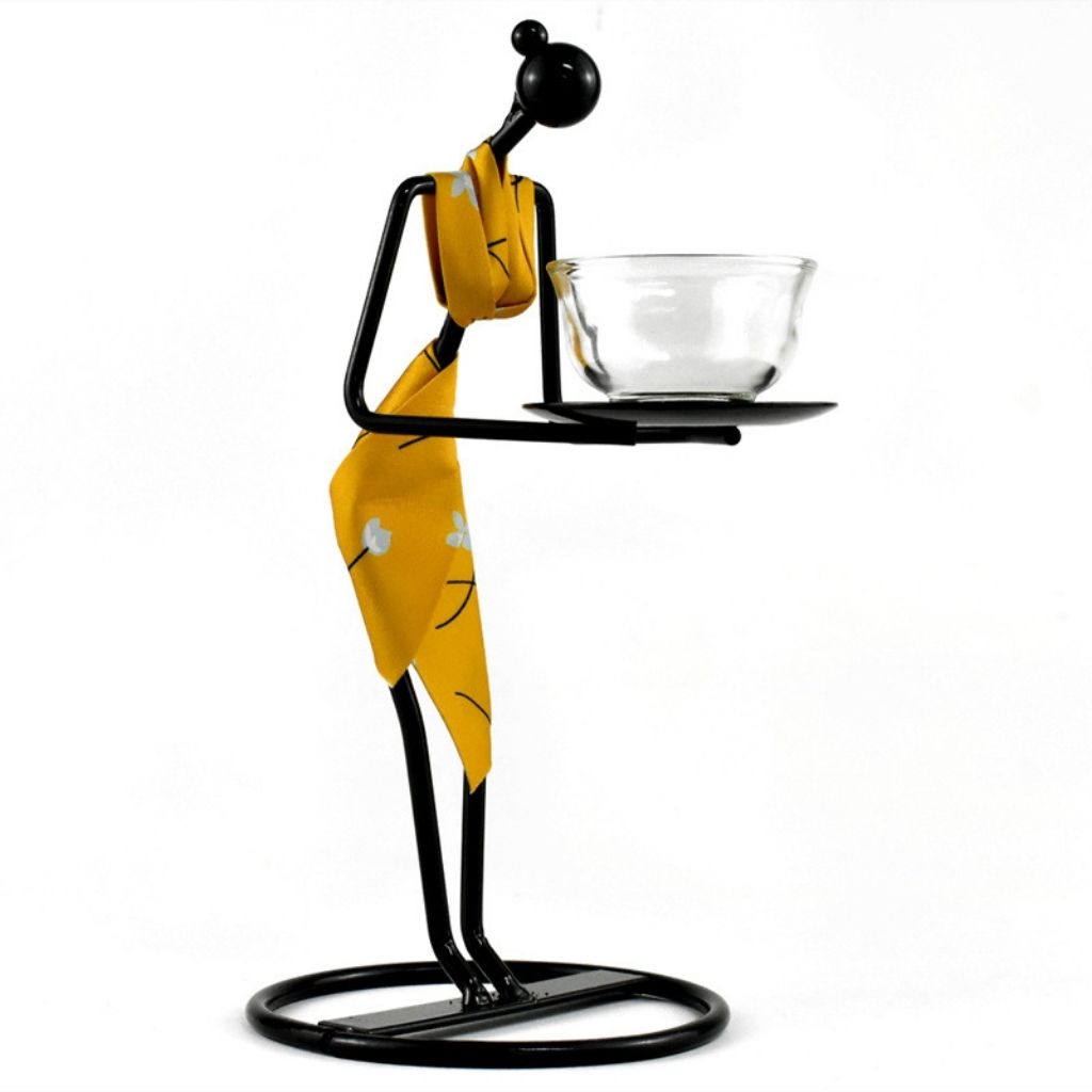 Elegant Cultural Tea Display Set for Home Décor