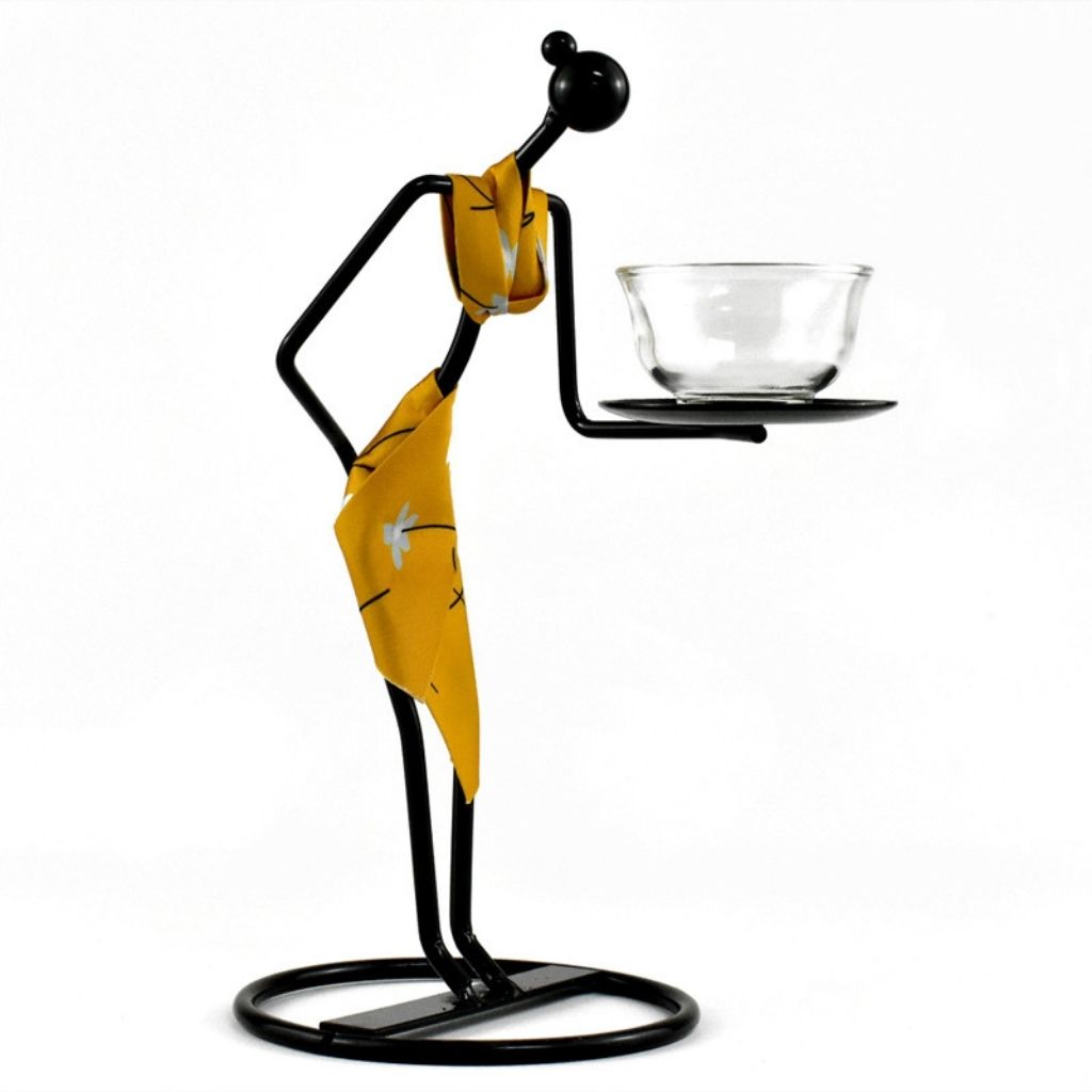 Elegant Cultural Tea Display Set for Home Décor