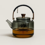 Elegant Borosilicate Glass Tea Set for Daily Use