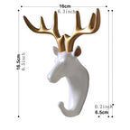 Whimsical Wildlife Wall Hooks for Stylish Organization