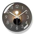 Contemporary Round Wall Clock – Stylish Home Decor Timepiece