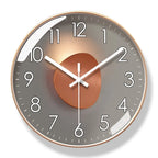 Contemporary Round Wall Clock – Stylish Home Decor Timepiece
