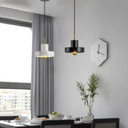 Natural Stone Pendant Light | Postmodern Marble Design