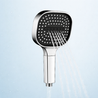 Adjustable High Pressure Shower Head with Turbo Boost Filtered Spray